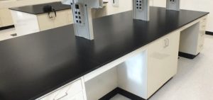 Mặt bàn phenolic kháng hóa chất rắn nhỏ gọn